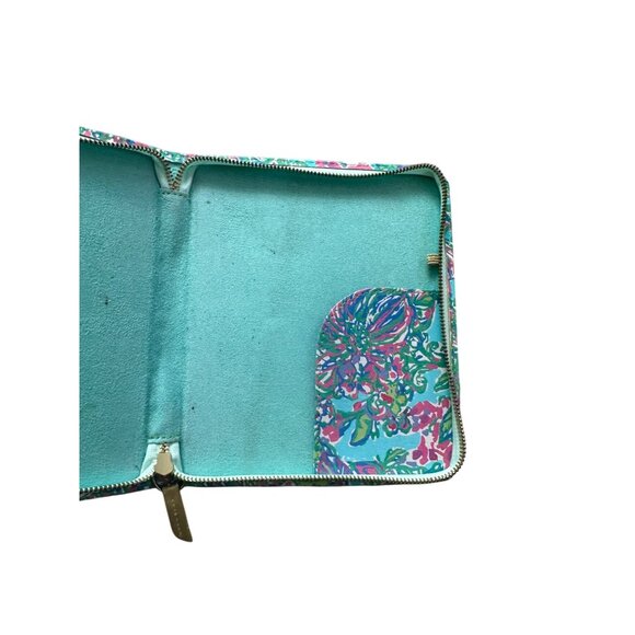 LILLY PULITZER Take Me Away Shorely Blue Travel Journal Cover - Picture 2 of 8